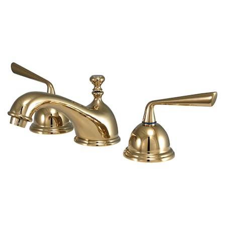 Silver Sage KS3962ZL 8-Inch Widespread Bathroom Faucet with Brass Pop-Up KS3962ZL
